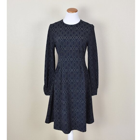 Leota Dresses & Skirts - Leota Lara Long Sleeve Fit and Flare Dress - S